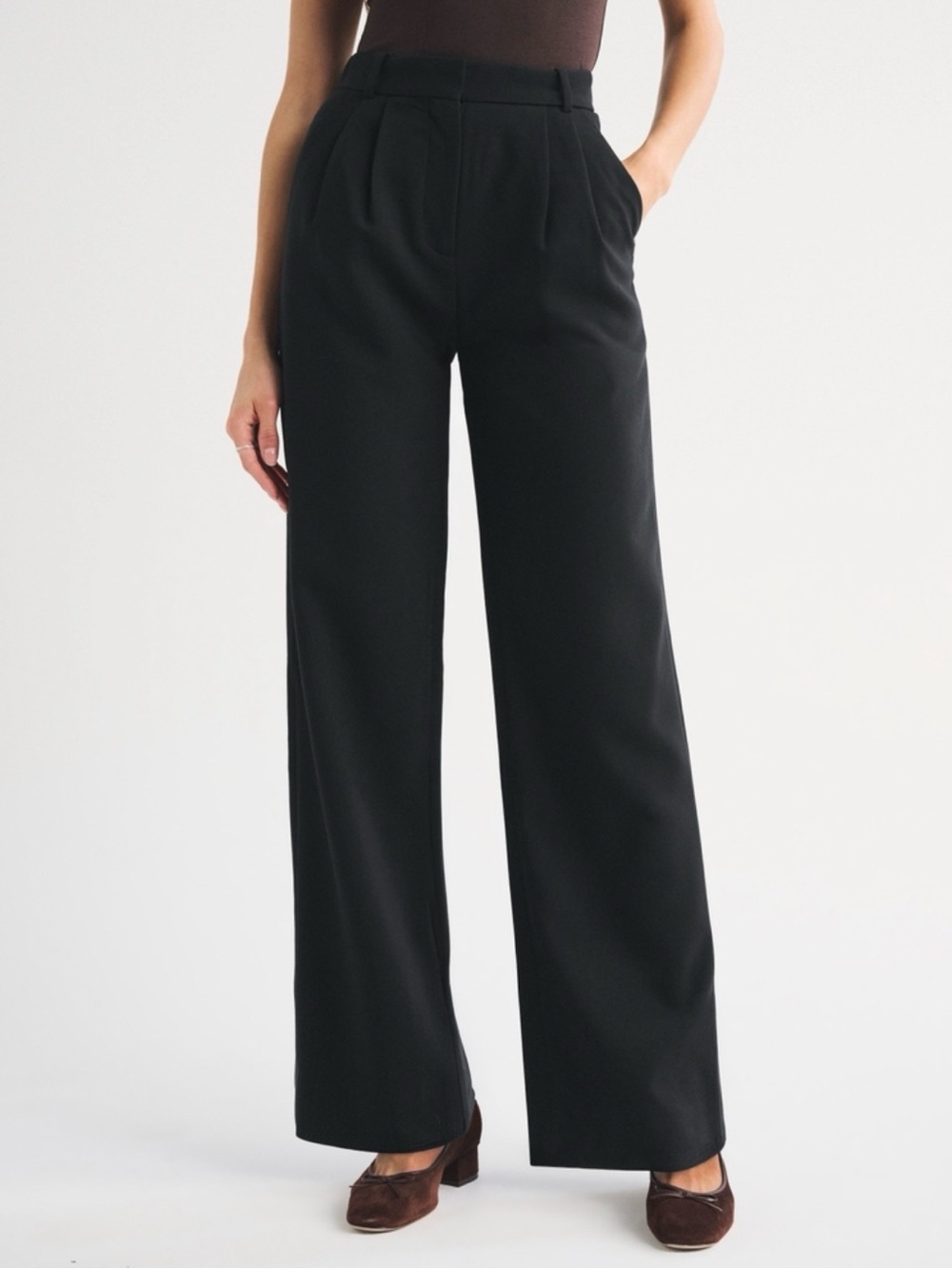 Abercrombie Sloane Wide Leg Pants (curve love size 26)
